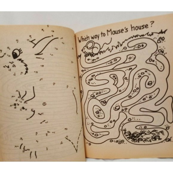 Jumbo Coloring Activity Book 1993 Justen Products - Picture 6 of 12